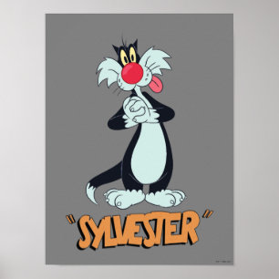LOONEY TUNES™ Retro Skratt SYLVESTER™ Poster