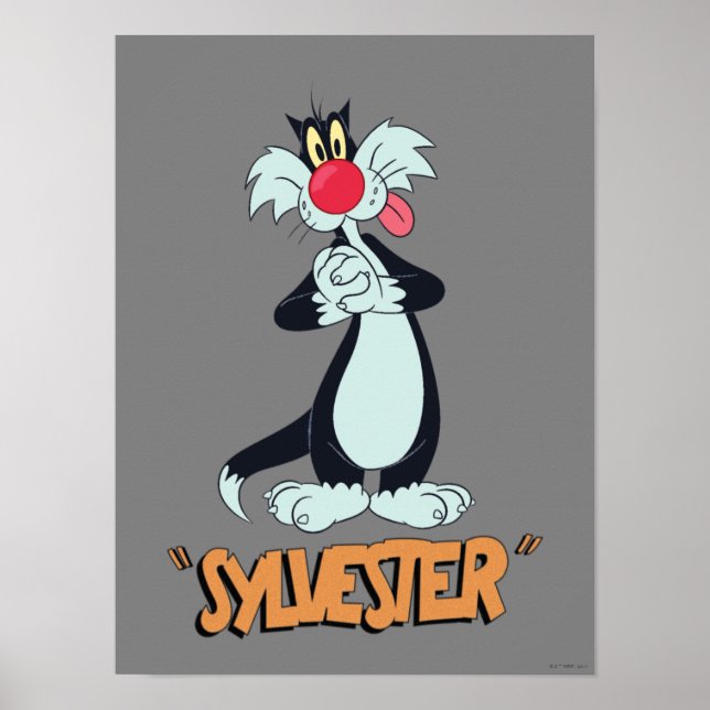 LOONEY TUNES™ Retro Skratt | SYLVESTER™ Poster (Framsidan)