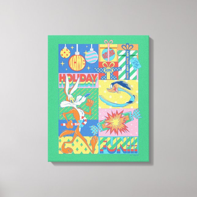 LOONEY TUNES™ | Roligt för Helgdag Canvastryck (Framsida)