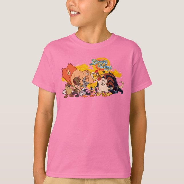 Looney Tunes Show Cast & Logo T-shirt (Framsida)