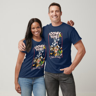LOONEY TUNES™ "SLUT FÖR FOLK!™" Grupp Stapling T Shirt