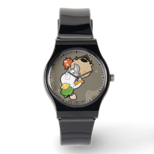LOONEY TUNES™ Statistik med stora huvuden Armbandsur