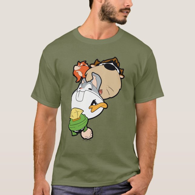 LOONEY TUNES™ Statistik med stora huvuden T Shirt (Framsida)