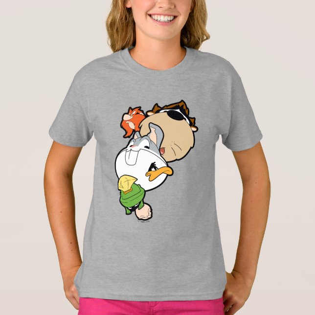 LOONEY TUNES™ Statistik med stora huvuden T Shirt (Framsida)