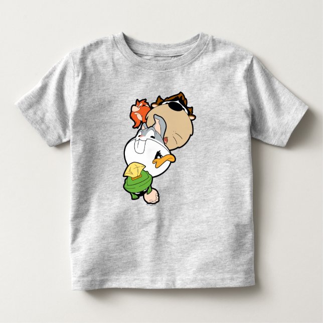 LOONEY TUNES™ Statistik med stora huvuden T Shirt (Framsida)