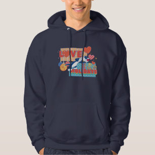 LOONEY TUNES™   SYLVESTER™ & TWEETY™Älskar högtide Hoodie