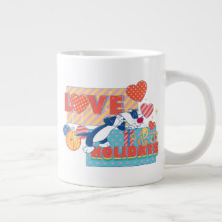 LOONEY TUNES™ | SYLVESTER™ & TWEETY™älskar högtide Jumbo Mugg