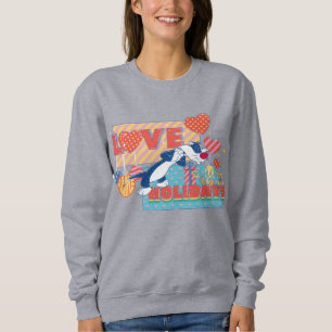 LOONEY TUNES™   SYLVESTER™ & TWEETY™Älskar högtide T Shirt