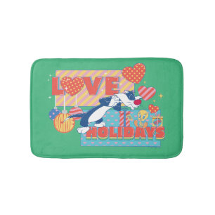 LOONEY TUNES™ SYLVESTER™ & TWEETY™Kärlek Helgdag Badrumsmatta