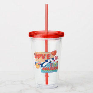 LOONEY TUNES™ SYLVESTER™ & TWEETY™Kärlek Helgdag Take Away Mugg