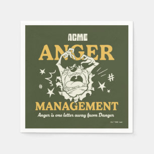 LOONEY TUNES™ TAZ™ ACME-avskärmning Pappersservett