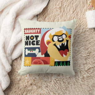 LOONEY TUNES™ TAZ™ Naughty Not Nice Kudde