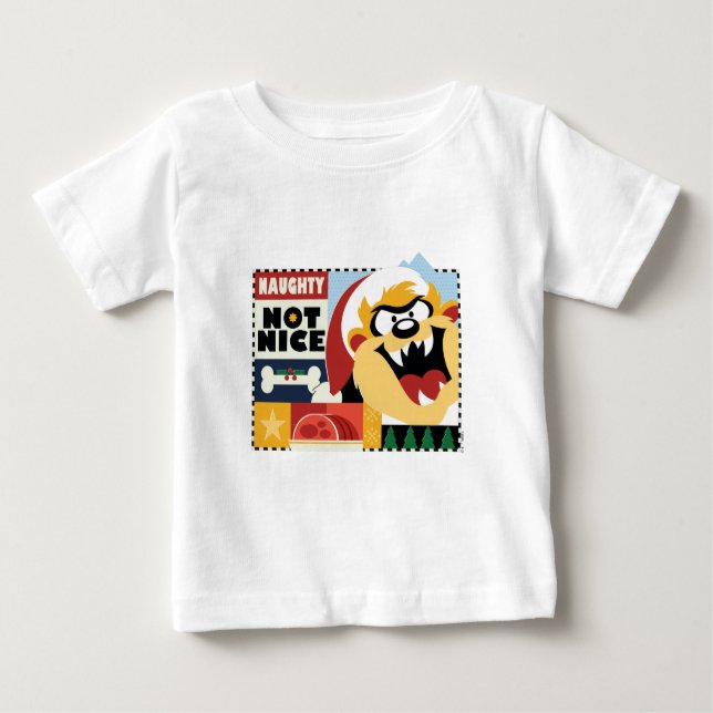 LOONEY TUNES™ TAZ™ Naughty Not Nice T Shirt (Framsida)