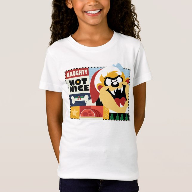 LOONEY TUNES™ TAZ™ Naughty Not Nice T Shirt (Framsida)