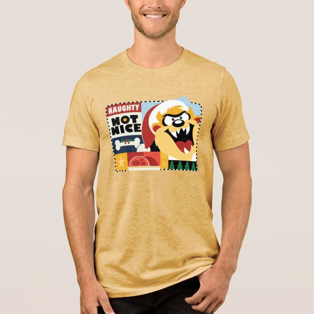 LOONEY TUNES™ TAZ™ Naughty Not Nice T Shirt (Framsida)