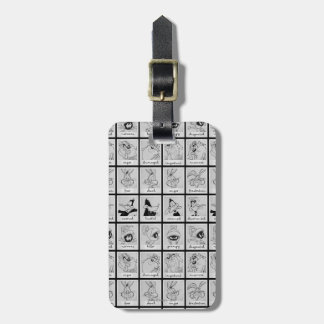 LOONEY TUNES™ Tecken Emotion Chart Bagagebricka