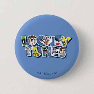 LOONEY TUNES™-tecken i bokstäver Knapp