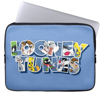 LOONEY TUNES™-tecken i bokstäver Laptop Fodral