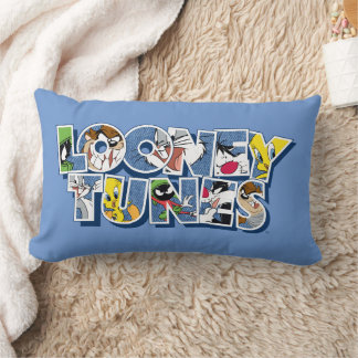 LOONEY TUNES™-tecken i bokstäver Lumbarkudde