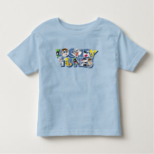 LOONEY TUNES™-tecken i bokstäver T Shirt