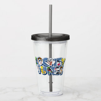 LOONEY TUNES™-tecken i bokstäver Take Away Mugg