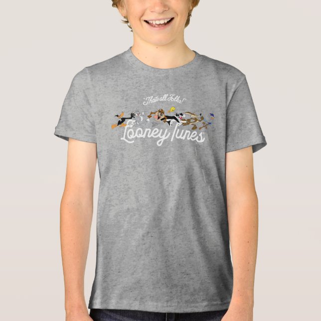 LOONEY TUNES™-tecken springer T Shirt (Framsida)