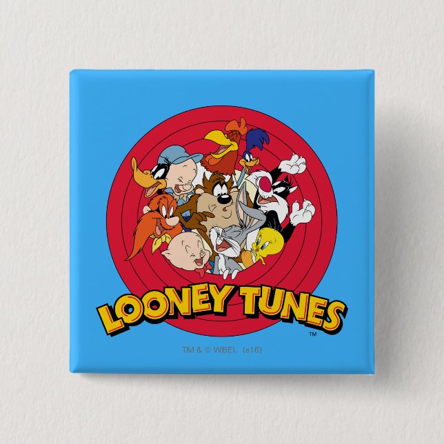 LOONEY TUNES™-teckenlogotyp Knapp (Framsida)