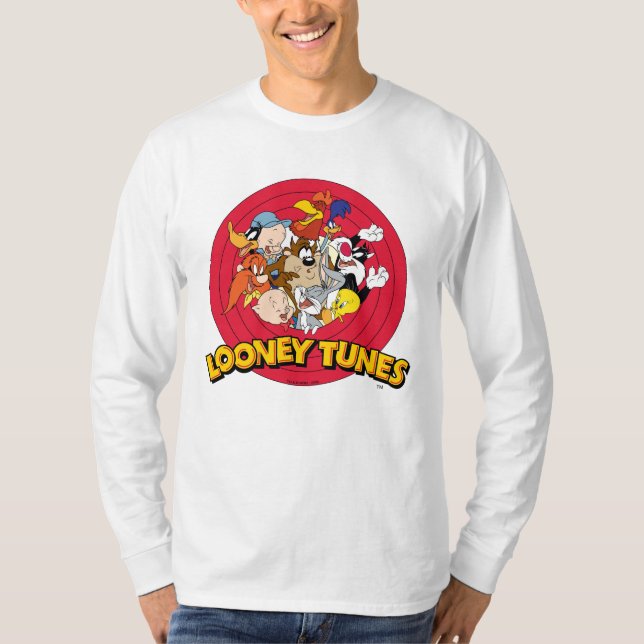 LOONEY TUNES™-teckenlogotyp Tee Shirt (Framsida)