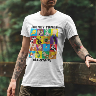 LOONEY TUNES™-teckenrutnät T-shirt