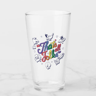 LOONEY TUNES™ - That's All Folks! Pride Badge Glaskopp