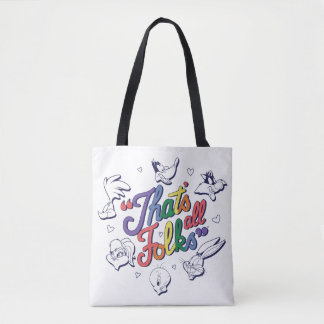 LOONEY TUNES™ - That's All Folks! Pride Badge Tygkasse
