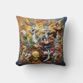 Looney Tunes Throw Cushion Kudde