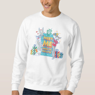 LOONEY TUNES™   Träffa mig under Mistletoe Lång Ärmad Tröja