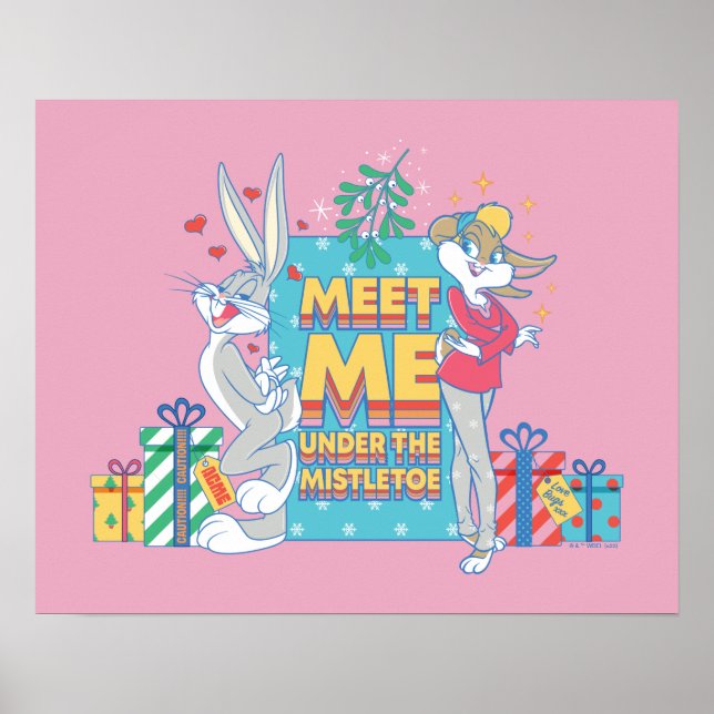 LOONEY TUNES™ | Träffa mig under Mistletoe Poster (Framsidan)