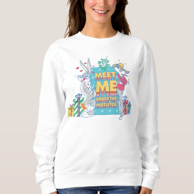 LOONEY TUNES™ | Träffa mig under Mistletoe T Shirt (Framsida)