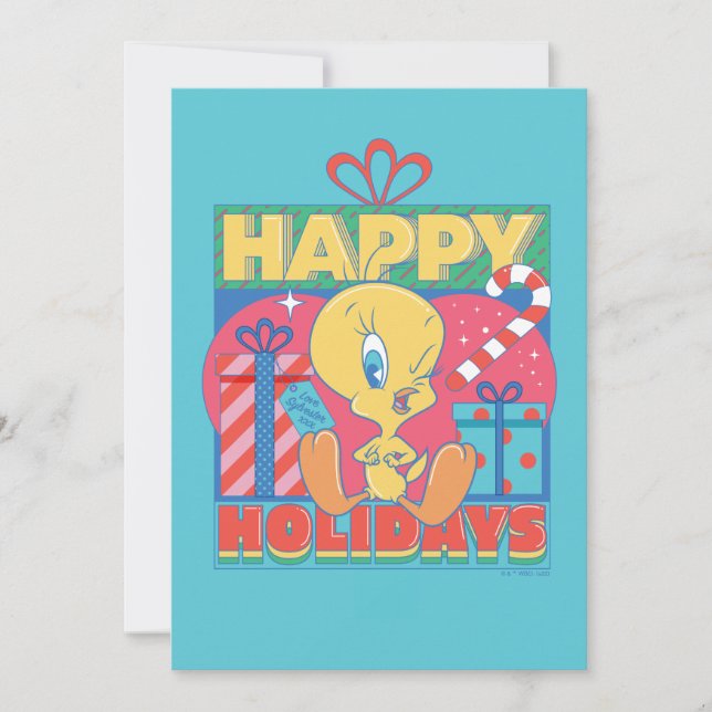 LOONEY TUNES™ | TWEETY™ Glad helg Anteckningskort (Framsida)