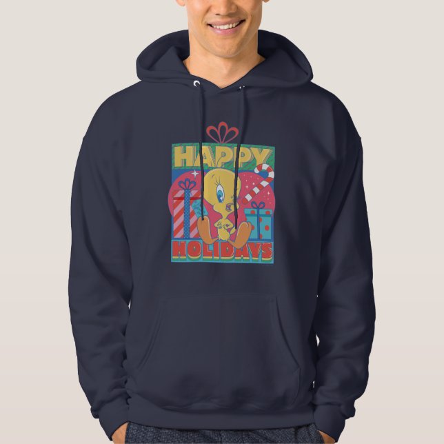 LOONEY TUNES™ | TWEETY™ Glad helg Hoodie (Framsida)