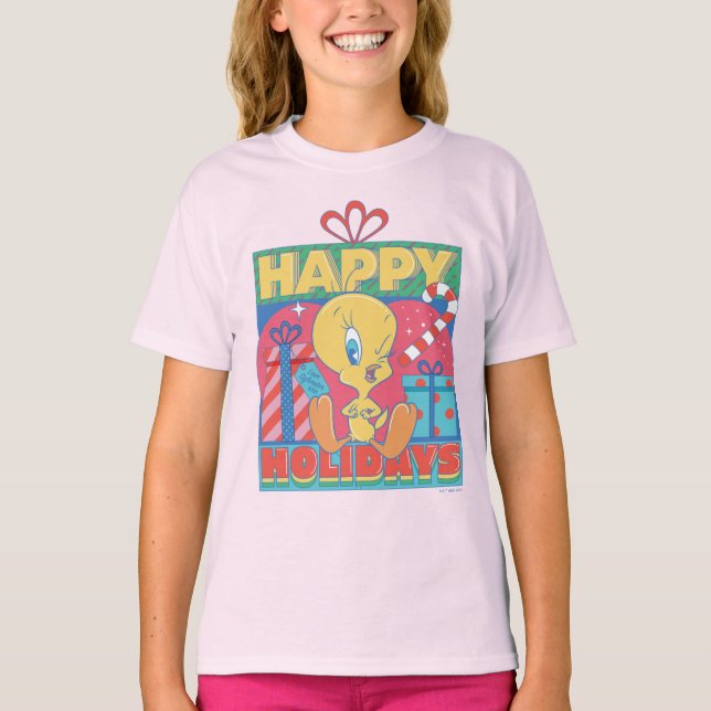 LOONEY TUNES™ | TWEETY™ Glad helg T Shirt (Framsida)