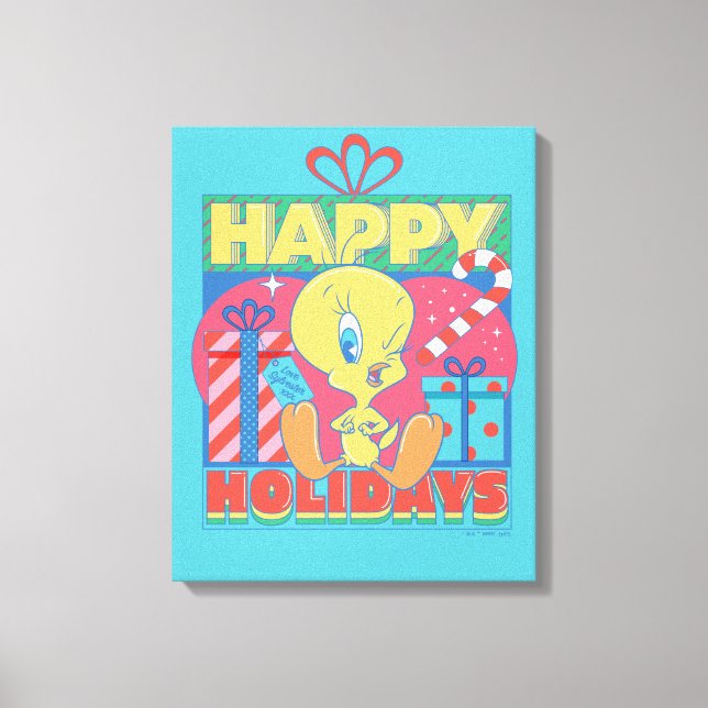 LOONEY TUNES™ | TWEETY™ God Jul Canvastryck (Framsida)