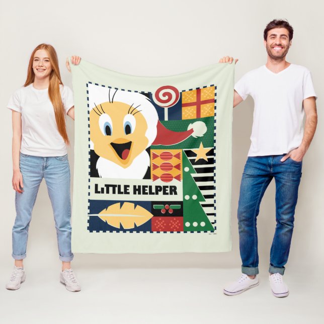 LOONEY TUNES™ TWEETY™ Little Helper Fleecefilt (På plats)