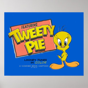 LOONEY TUNES™ TWEETY™ Retro Lobby-kort Poster
