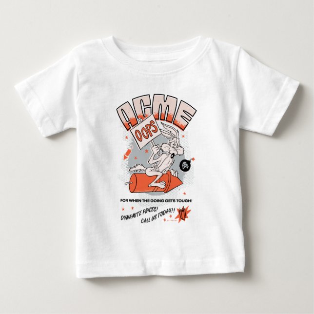 LOONEY TUNES™ | WILE E. COYOTE™ ACME Dynamit T Shirt (Framsida)