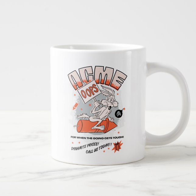 LOONEY TUNES™ | WILE E. COYOTE™ ACME Dynamite Jumbo Mugg (Höger)