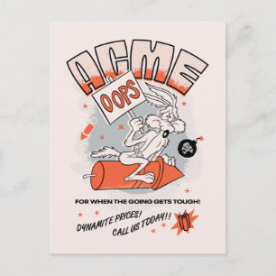 LOONEY TUNES™ WILE E. COYOTE™ ACME Dynamite Vykort