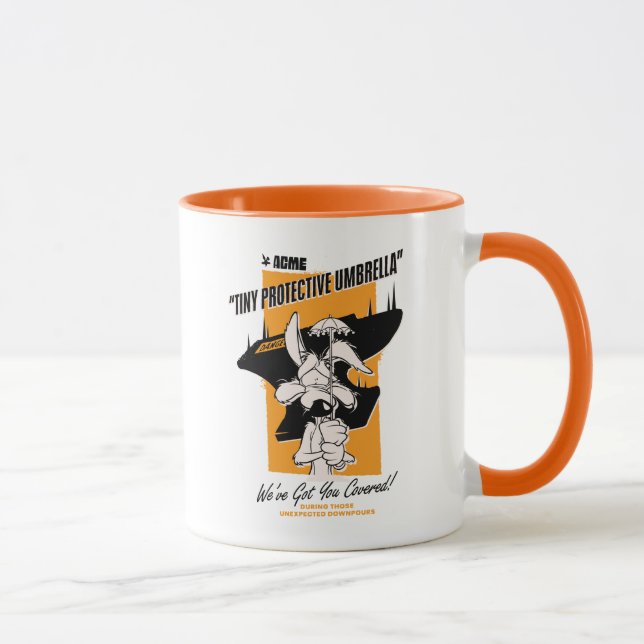 LOONEY TUNES™ | WILE E. COYOTE™ ACME Tiny Umbrella Mugg (Höger)
