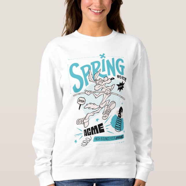 LOONEY TUNES™ | WILE E. COYOTE™ Vår to Action T Shirt (Framsida)