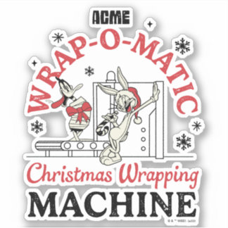 LOONEY TUNES™ | Wrap-O-Matic Wrapping Maskin Klistermärken