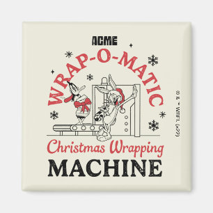 LOONEY TUNES™ Wrap-O-Matic Wrapping Maskin Magnet