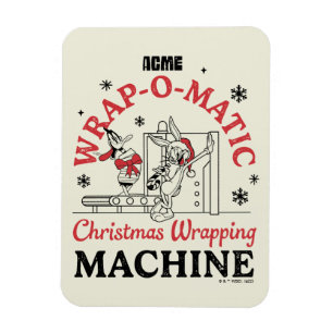 LOONEY TUNES™ Wrap-O-Matic Wrapping Maskin Magnet