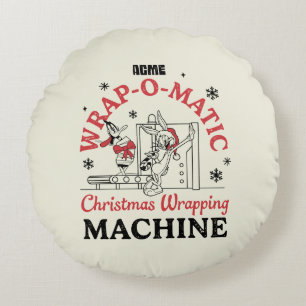 LOONEY TUNES™ Wrap-O-Matic Wrapping Maskin Rund Kudde
